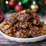 Einfache Cornflakes Plätzchen für Weihnachten (No-Bake) First Image First Image