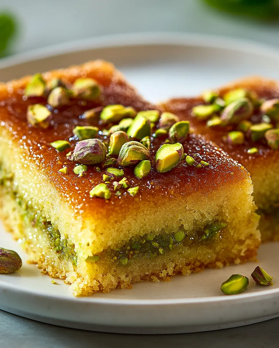 Basbousa mit Pistazienfüllung: Irresistibly Soft and Sweet 5 hhmloi5mbg5kthcdc2uu