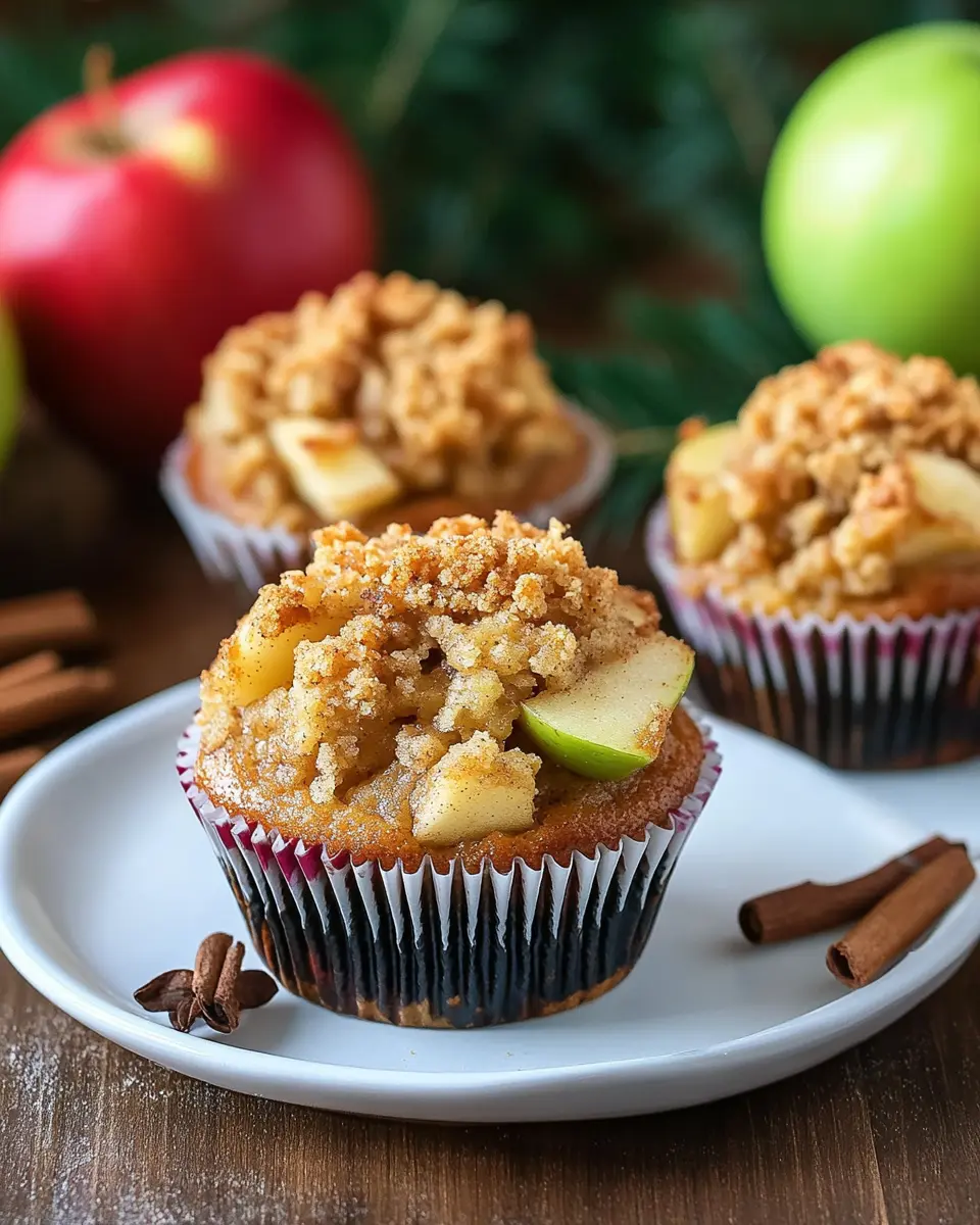 Rezept für Bratapfel-Streusel-Cupcakes First Image First Image