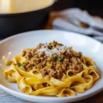 Weiße Bolognese – Italienischer Klassiker ohne Tomaten! First Image First Image