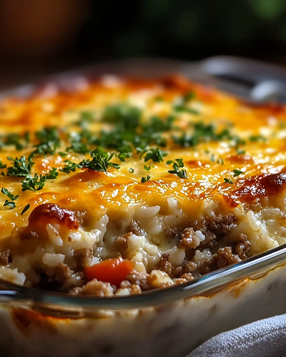 Käse-Hackfleisch-Reis-Auflauf: Indulgent Comfort in Every Bite 5