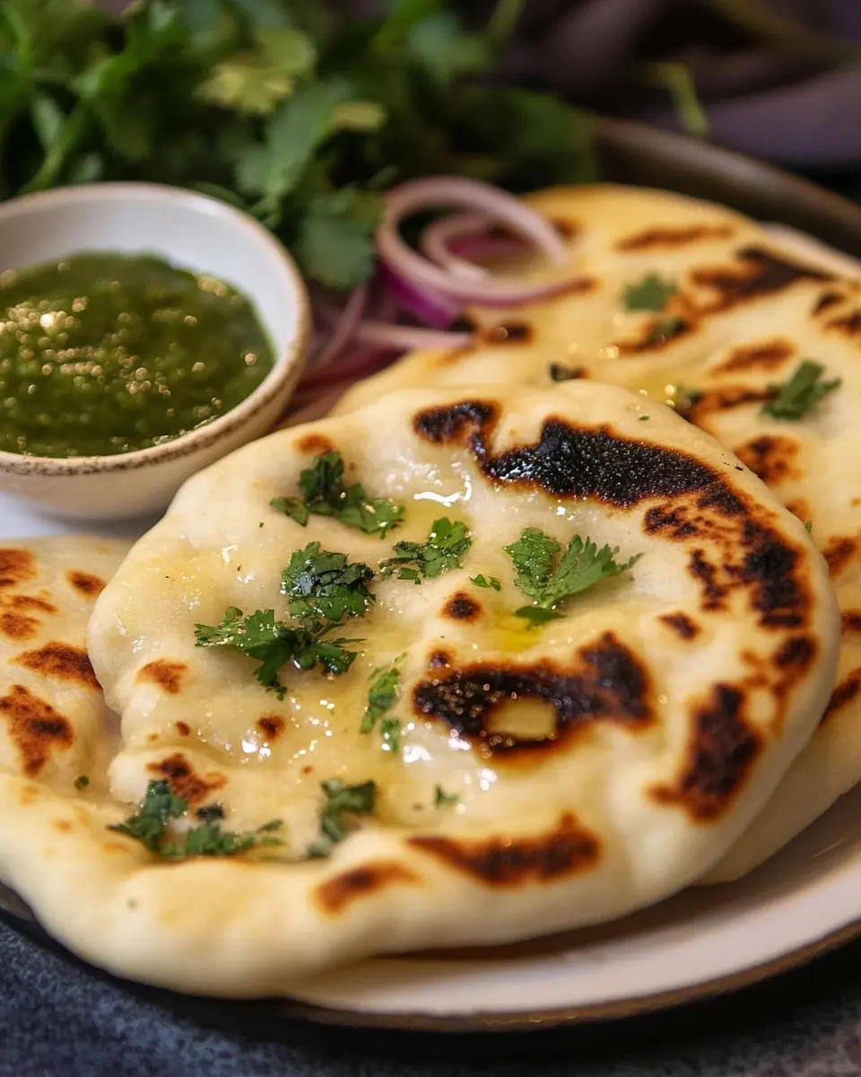 Naan-Brot – Indisches Fladenbrot First Image First Image