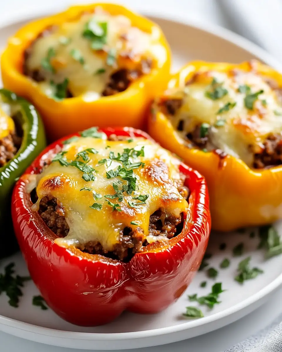 gefüllte Paprika mit Hackfleisch und Käse: A Zesty Family Feast 7