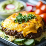 Low-Carb Cheeseburger – Ein Genuss ohne Reue First Image First Image