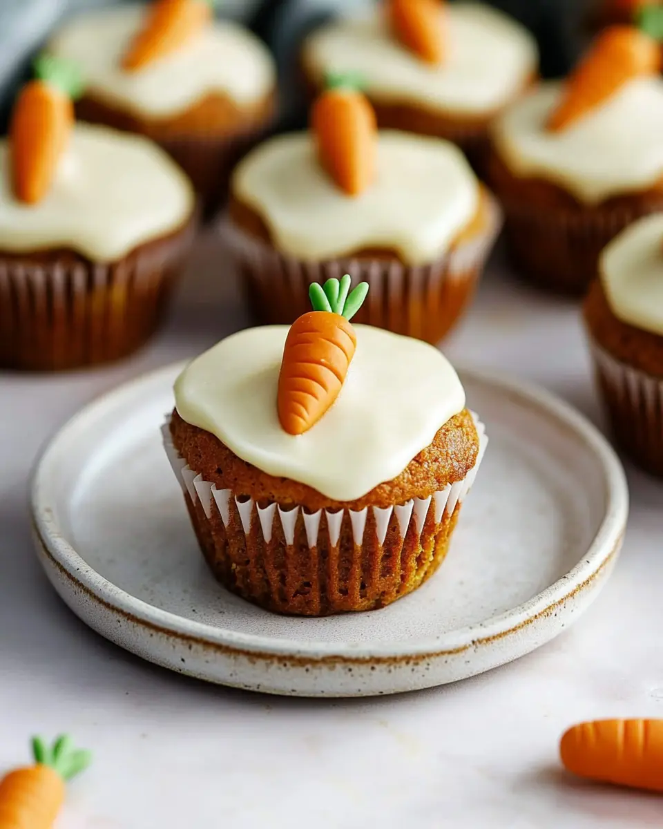 Saftige Karotten Muffins (vegan, glutenfrei) First Image First Image