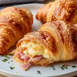 Schinken-Käse-Croissants First Image First Image
