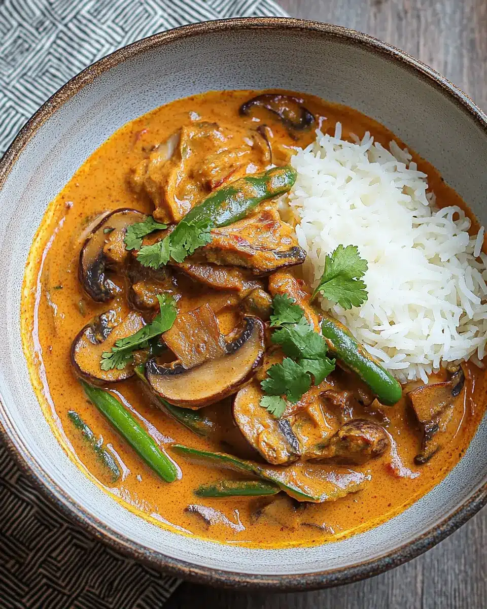 Cremiges Masala mit Pilzen und grünen Bohnen: Einfach Genuss! 5