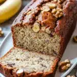 Saftiges Bananenbrot mit Walnüssen: Einfaches Rezept für ein gesundes Frühstück oder Snack First Image First Image