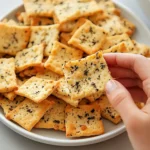 Knusprige Kichererbsen Cracker First Image First Image