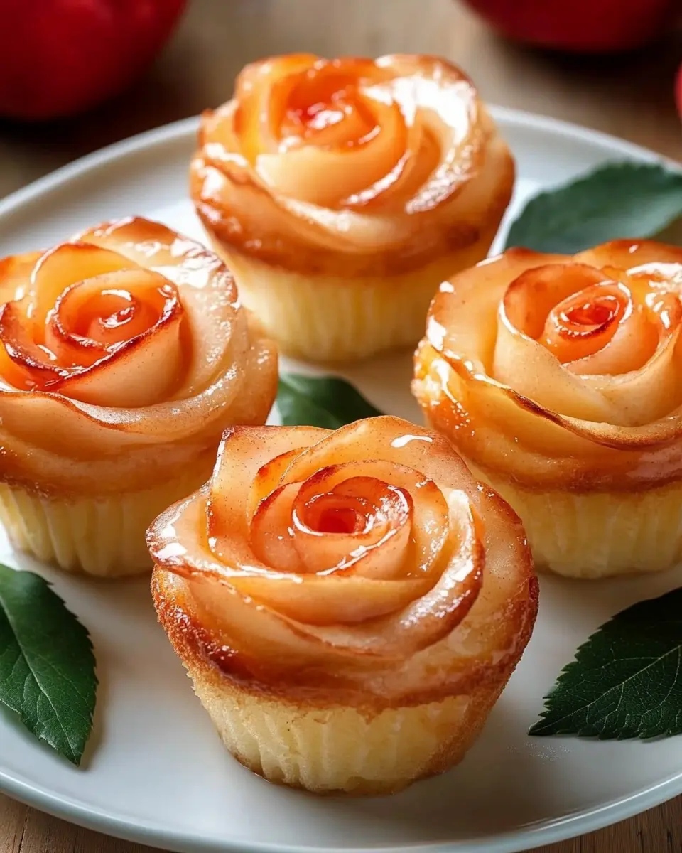 Apfelmuffins in Rosenform: Irresistibly Sweet and Festive Treats 5