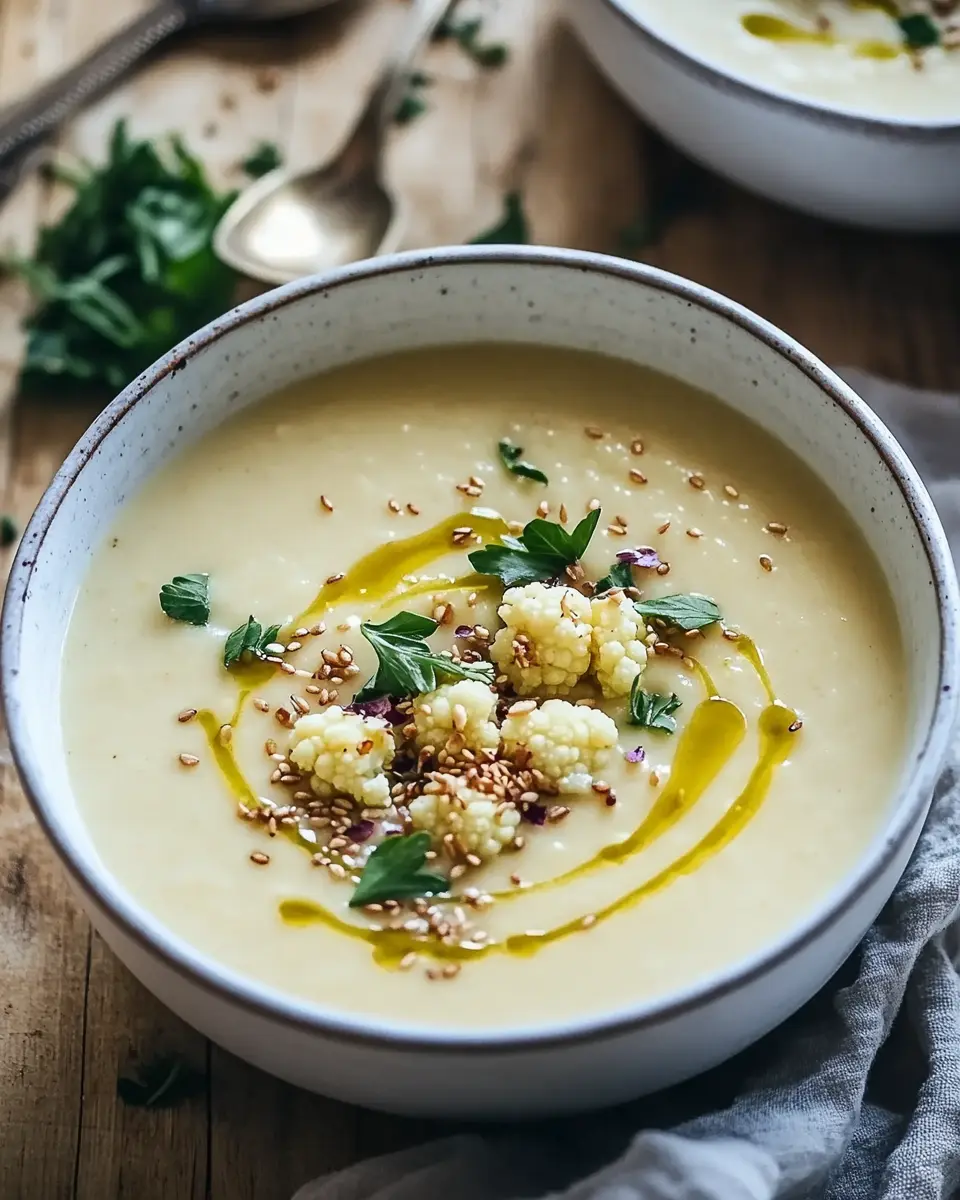 Cremige Blumenkohl Tahini Suppe – Bestes Rezept für Wohlfühlgeschmack 6 dj7g2wtnibpych1p8izb