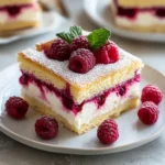 Butterkekskuchen mit Himbeeren – 1 genialer Sommerhit First Image First Image