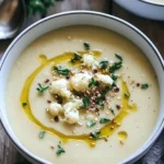Cremige Blumenkohl Tahini Suppe – Bestes Rezept First Image First Image