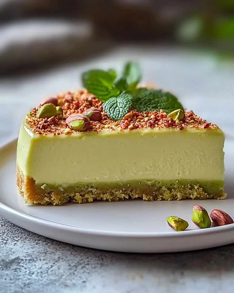 Besonderer Pistazienkäsekuchen mit Pistazienbelag: Irresistibly Creamy Delight! 7