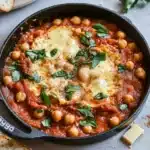 Shakshuka Rezept mit Kichererbsen | ohne Ei (vegan) First Image First Image