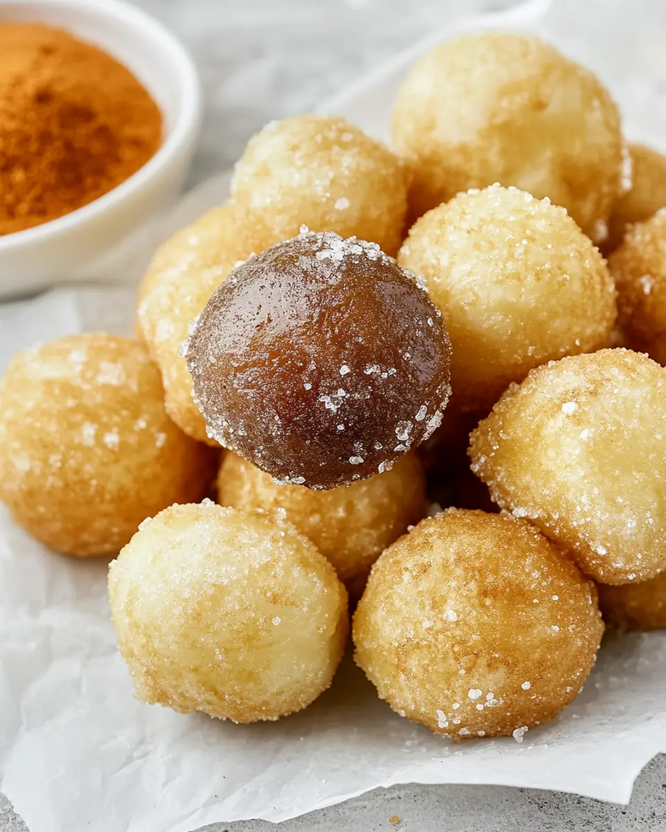 Puff-Puffs – afrikanischer Snack mit Gewürzzucker-Variation First Image First Image