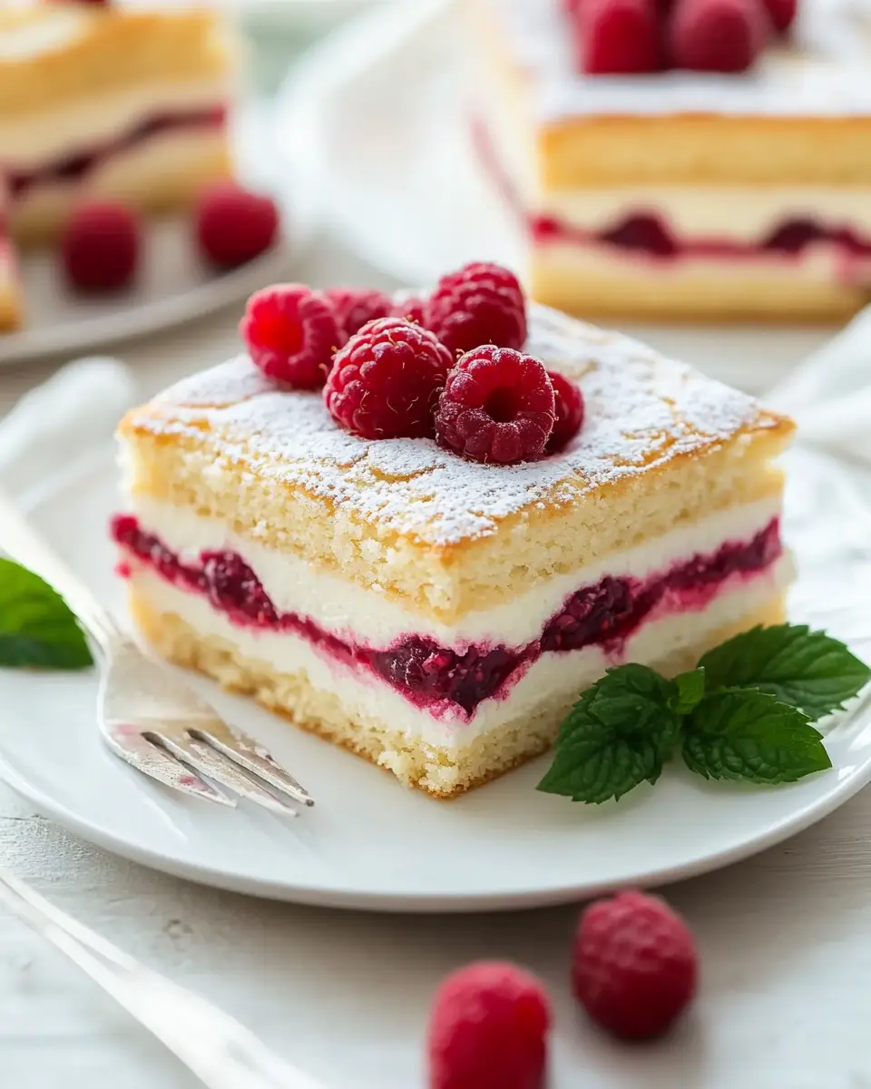 Butterkekskuchen mit Himbeeren: A Juicy Summer Sensation 6