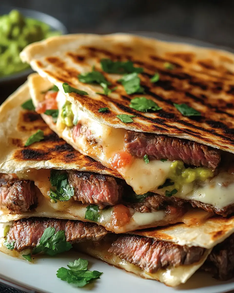 Steak- und Käse-Quesadillas Blackstone First Image First Image
