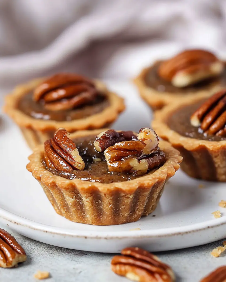 Pekannuss Törtchen (Mini Tartelettes) First Image First Image
