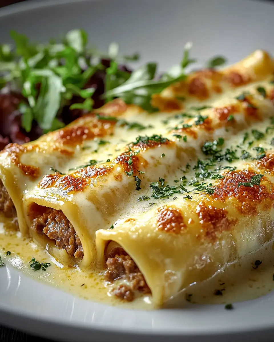 Cannelloni mit Fleischfüllung: Indulgent Béchamelsauce Bliss 6