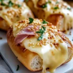 Handbrot mit Schinken und Käse – Perfekter Snack für Zuhause First Image First Image