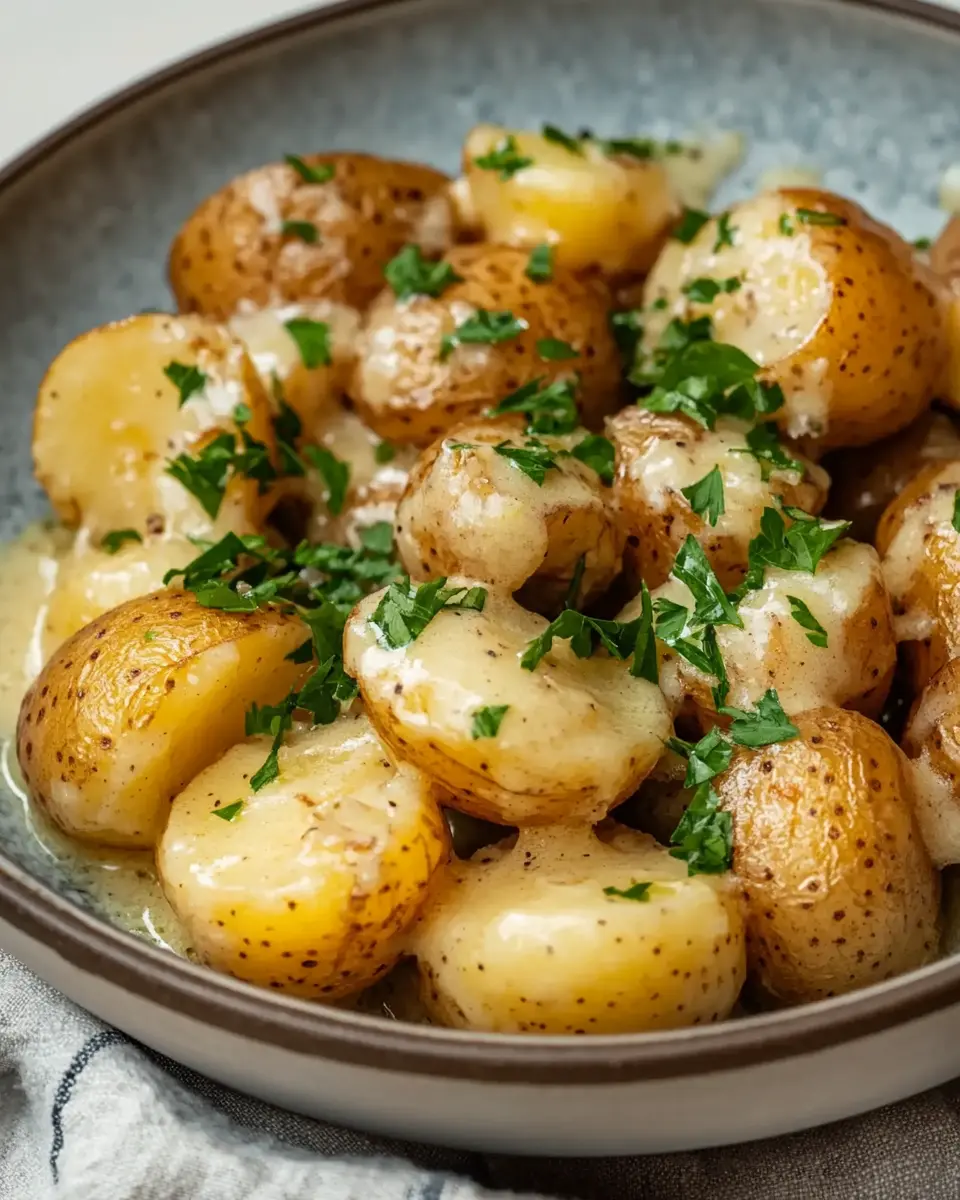 Kartoffeln in Knoblauchsoße – Bestes Rezept in 6 Schritten First Image First Image