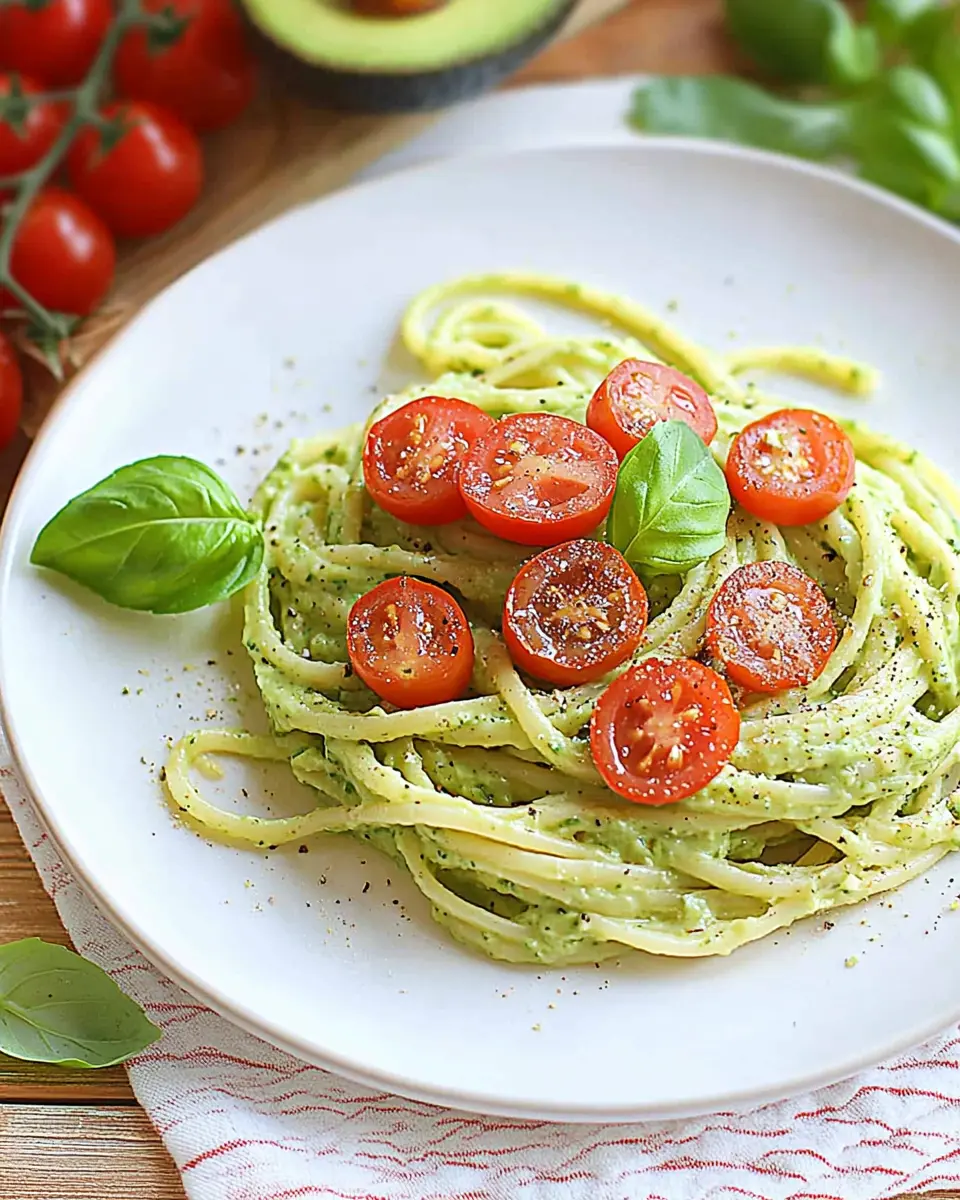 Cremige Avocado-Pasta: Indulgent Delight with Kirschtomaten 6 o4voy7ivvnoszgmzbnfp