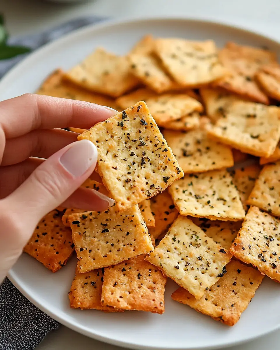 Knusprige Kichererbsen Cracker: The Best Crunchy Snack Ever 5