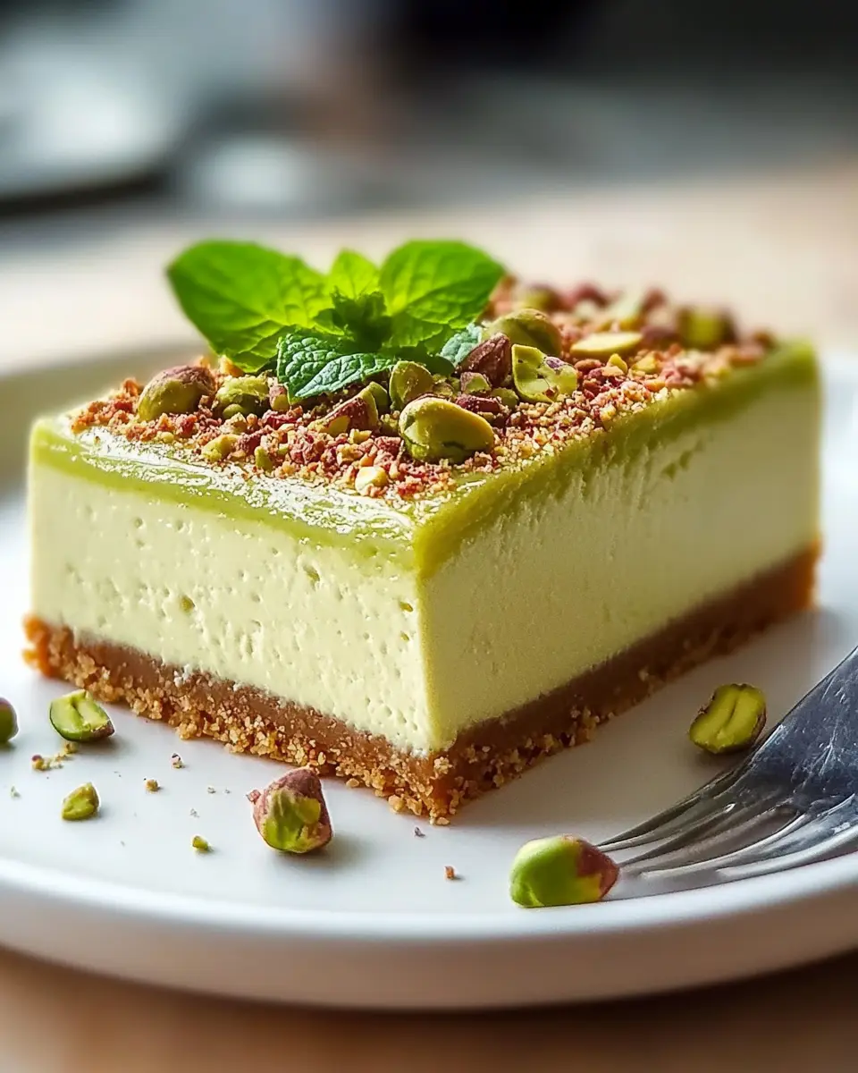 Besonderer Pistazienkäsekuchen mit Pistazienbelag: Irresistibly Creamy Delight! 5