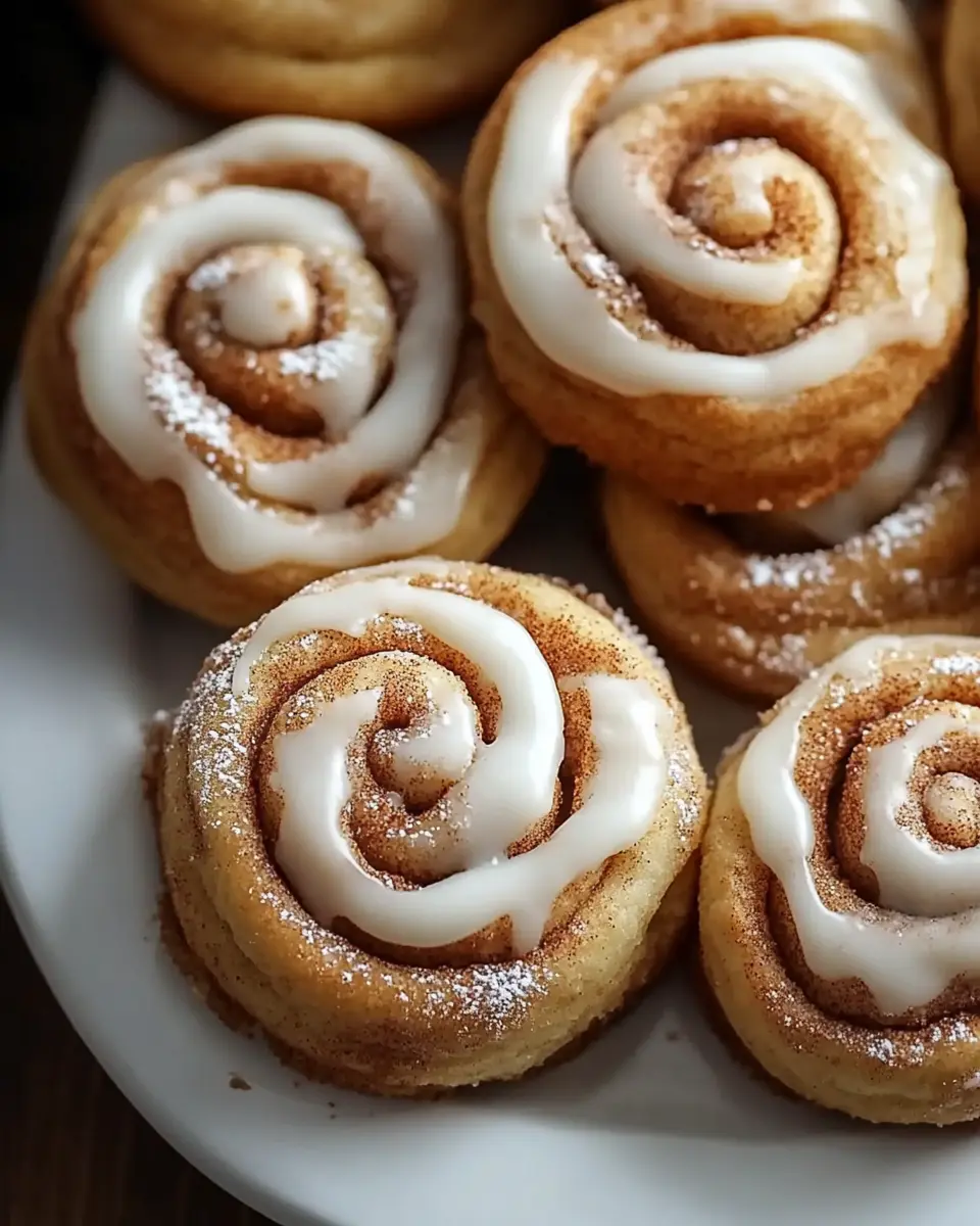 Weiche Zimtschnecken Kekse: Das Beste aus Keks und Zimtschnecke First Image First Image