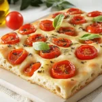 Focaccia mit Tomaten First Image First Image