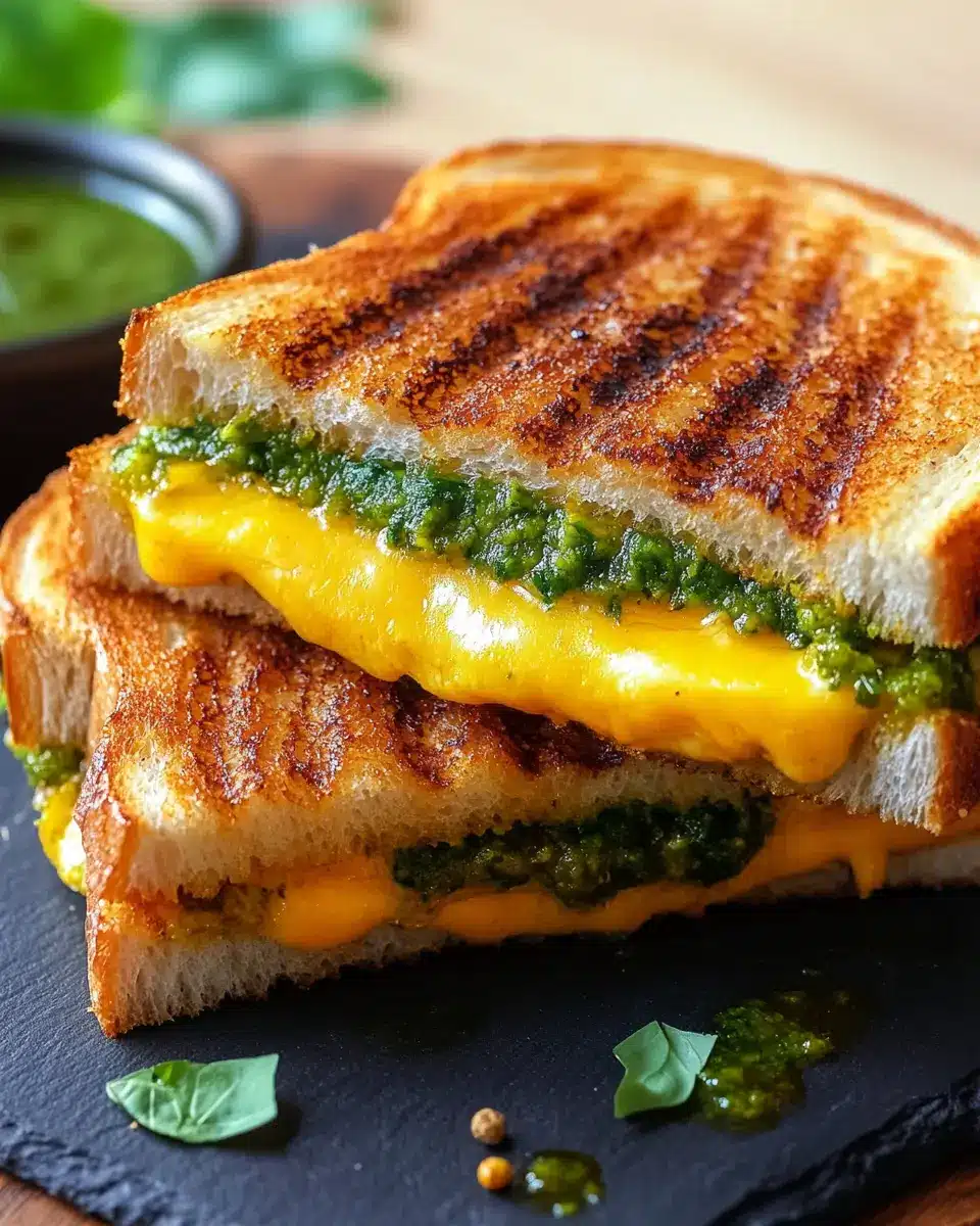 Chutney-Grillkäse-Sandwich First Image First Image