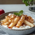 Apfel Joghurt Frühstück schnell First Image First Image