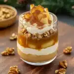 Bratapfel Dessert im Glas First Image First Image