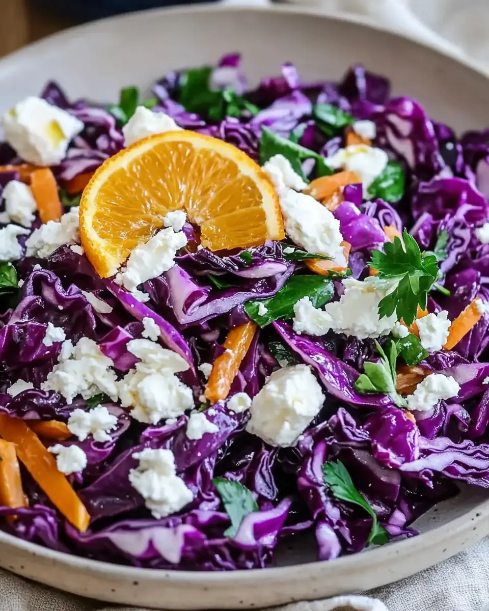 Rotkohlsalat mit Feta – 5 Gründe, warum du ihn probieren musst First Image First Image