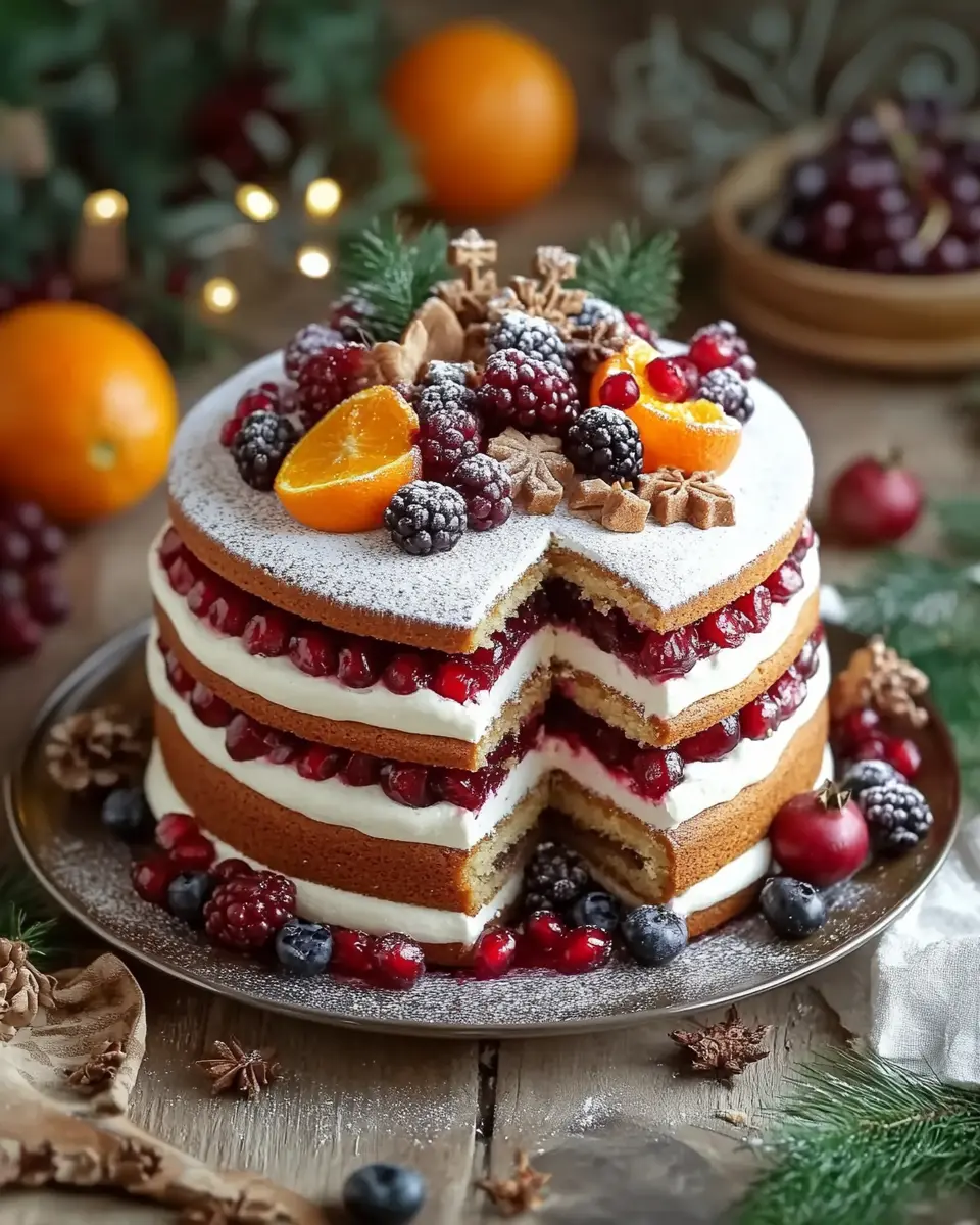 Fruchtige Lebkuchentorte – Das beste Rezept für den Advent First Image First Image