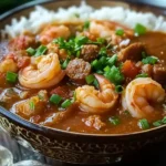 Louisiana-Meeresfrüchte-Gumbo First Image First Image