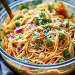 Thailändischer Spaghetti-Salat mit Erdnusssauce Genuss First Image First Image