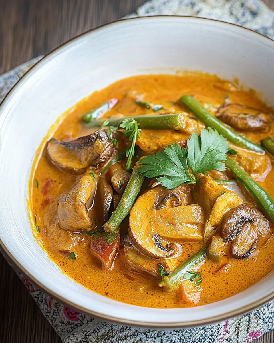 Cremiges Masala mit Pilzen und grünen Bohnen: Einfach Genuss! 6 upljjls4ltw7gzt78yi7