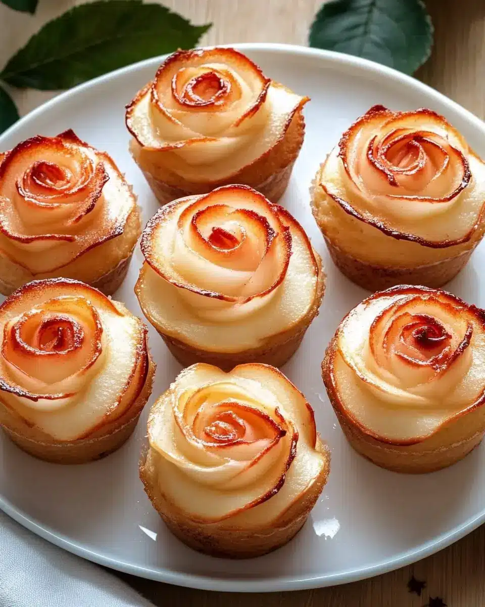 Apfelmuffins in Rosenform: Irresistibly Sweet and Festive Treats 7
