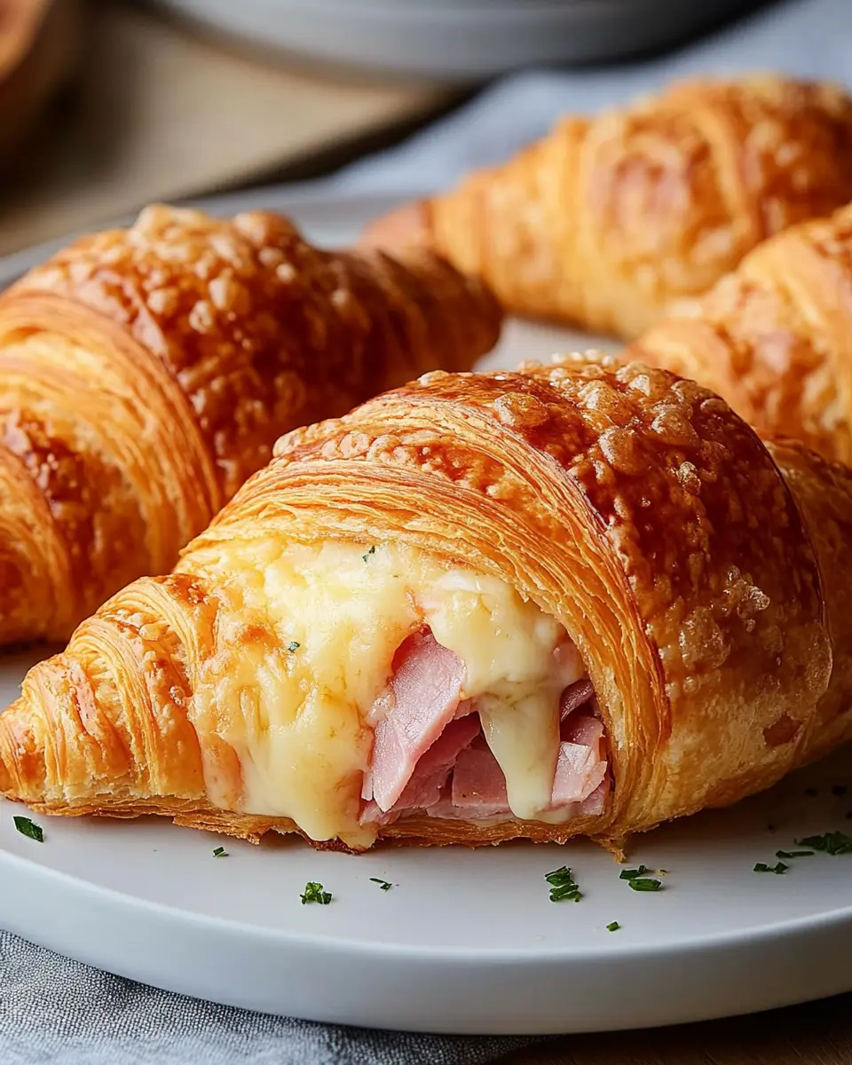 Schinken-Käse-Croissants: Irresistibly Flaky & Cheesy Goodness 6