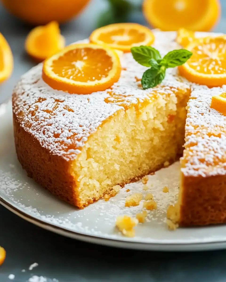 Spanischer Orangenkuchen – Bestes Rezept ohne Mehl First Image First Image