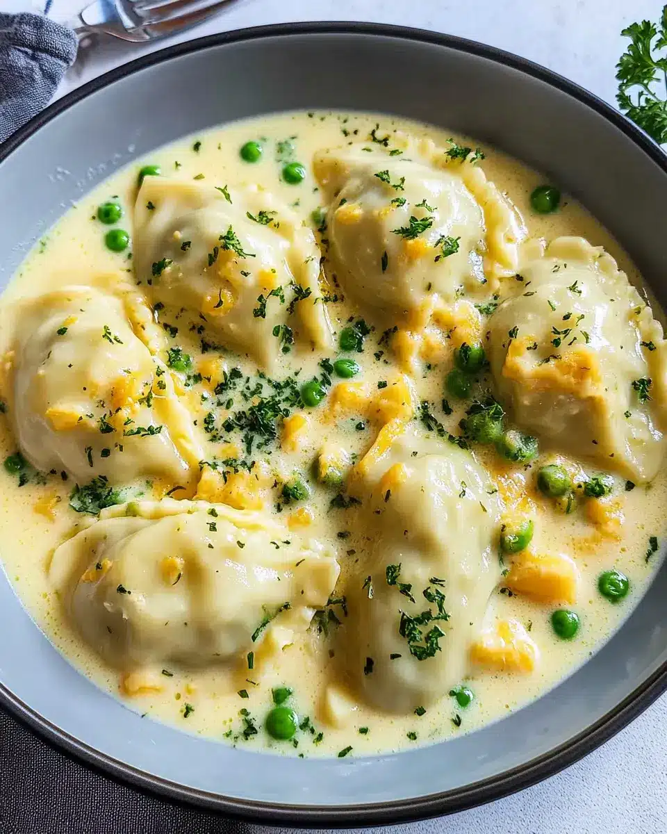 Maultaschen in Käse-Sahne-Soße First Image First Image