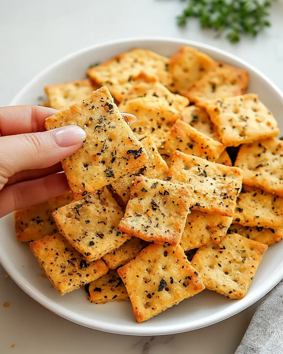 Knusprige Kichererbsen Cracker: The Best Crunchy Snack Ever 7