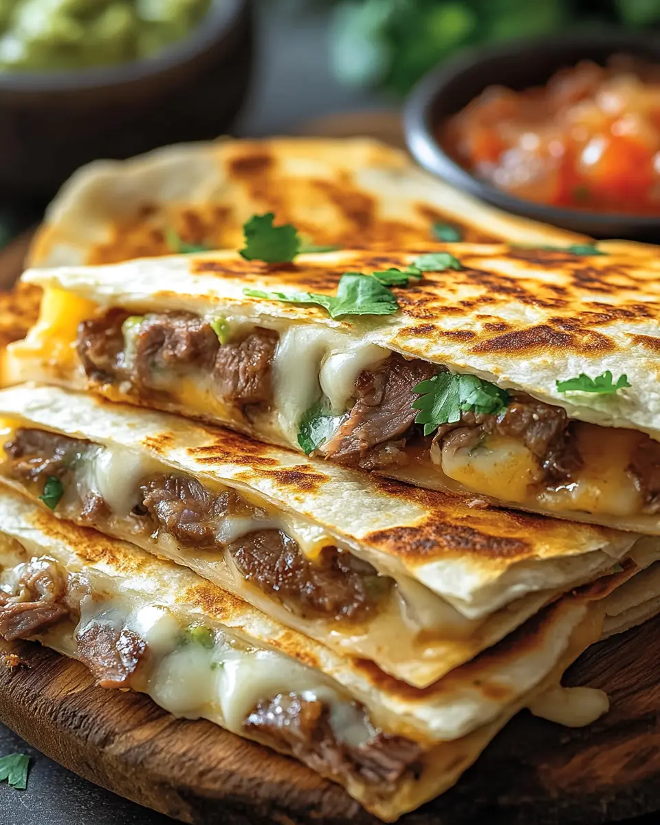 Steak- und Käse-Quesadillas Blackstone First Image First Image