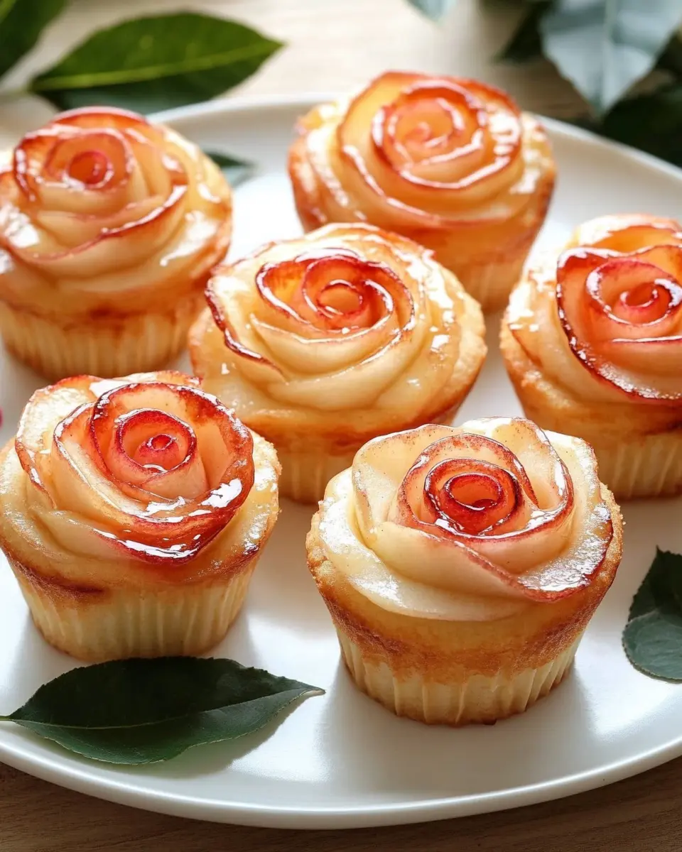 Apfelmuffins in Rosenform: Irresistibly Sweet and Festive Treats 6