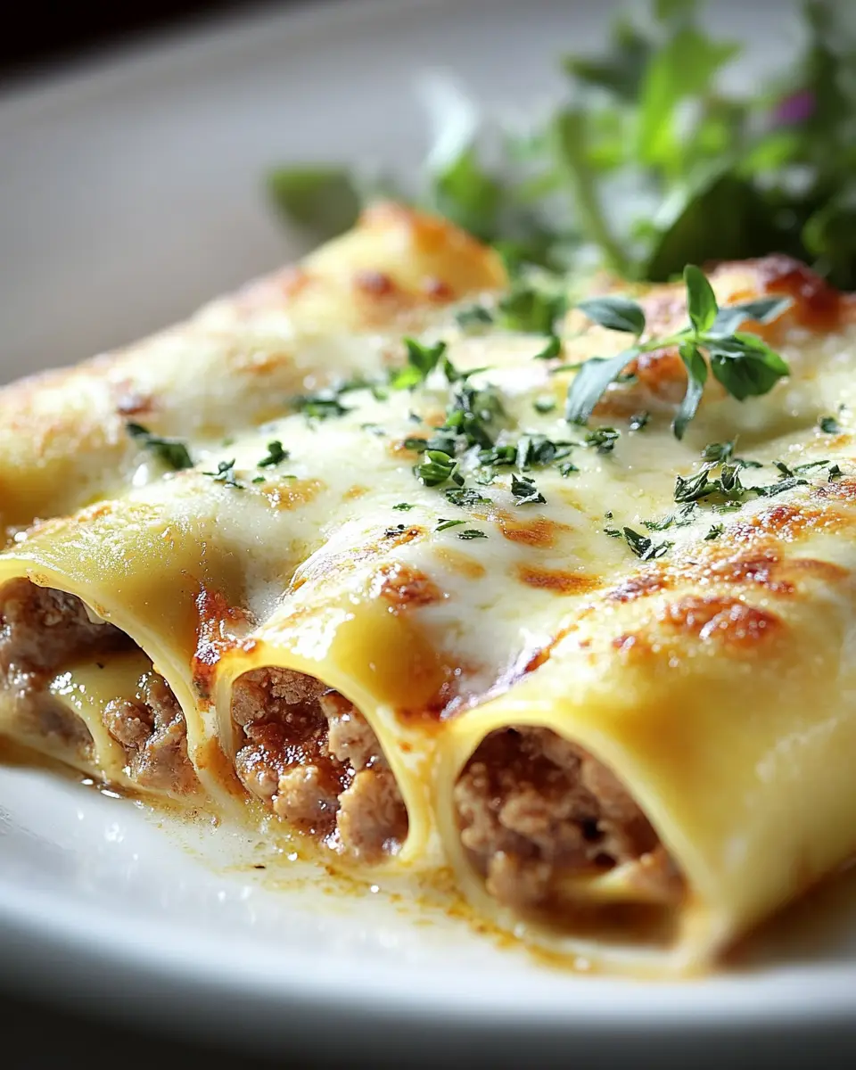 Cannelloni mit Fleischfüllung: Indulgent Béchamelsauce Bliss 5