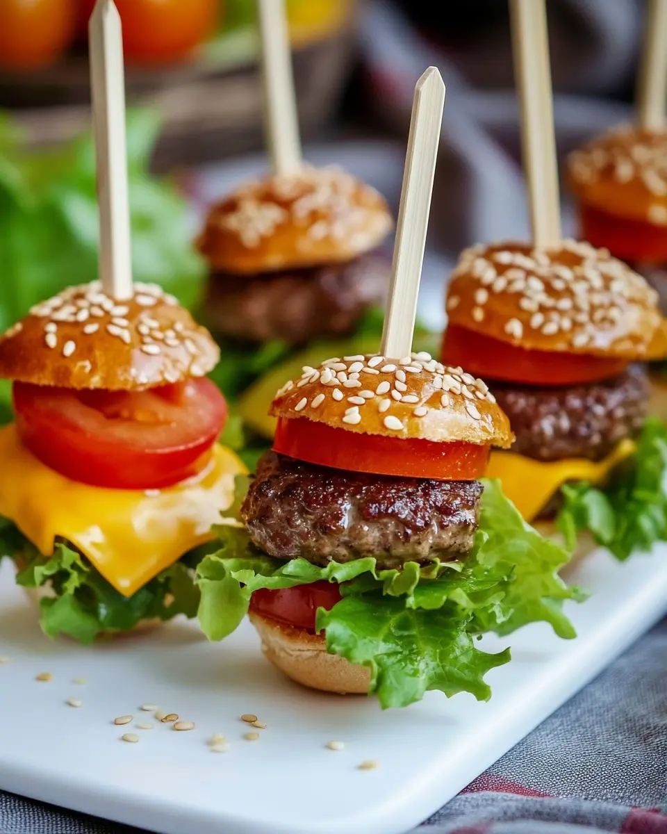 Cheeseburger Spieße: Irresistibly Juicy Air Fryer Delights 6
