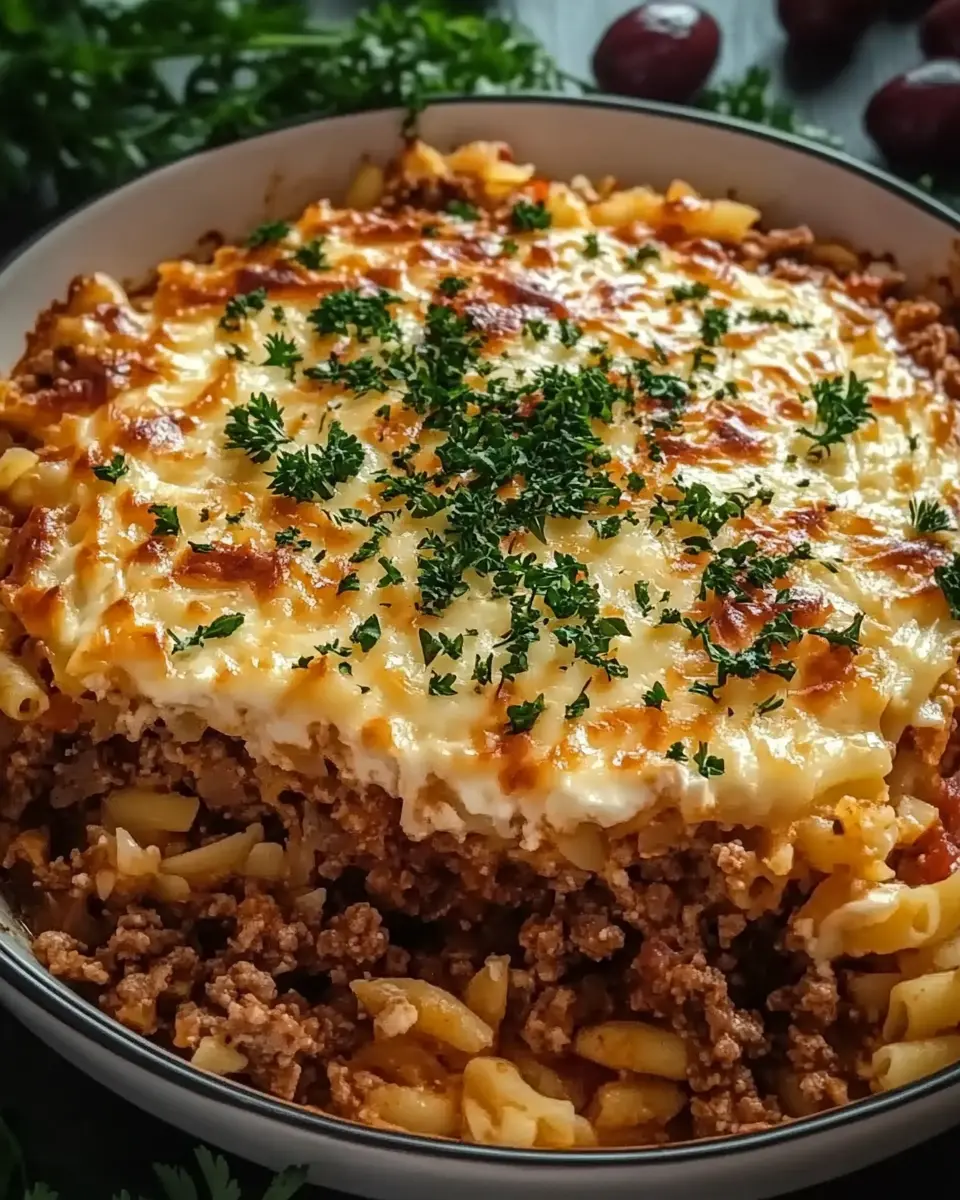 Griechischer Hackauflauf – Bestes Rezept First Image First Image