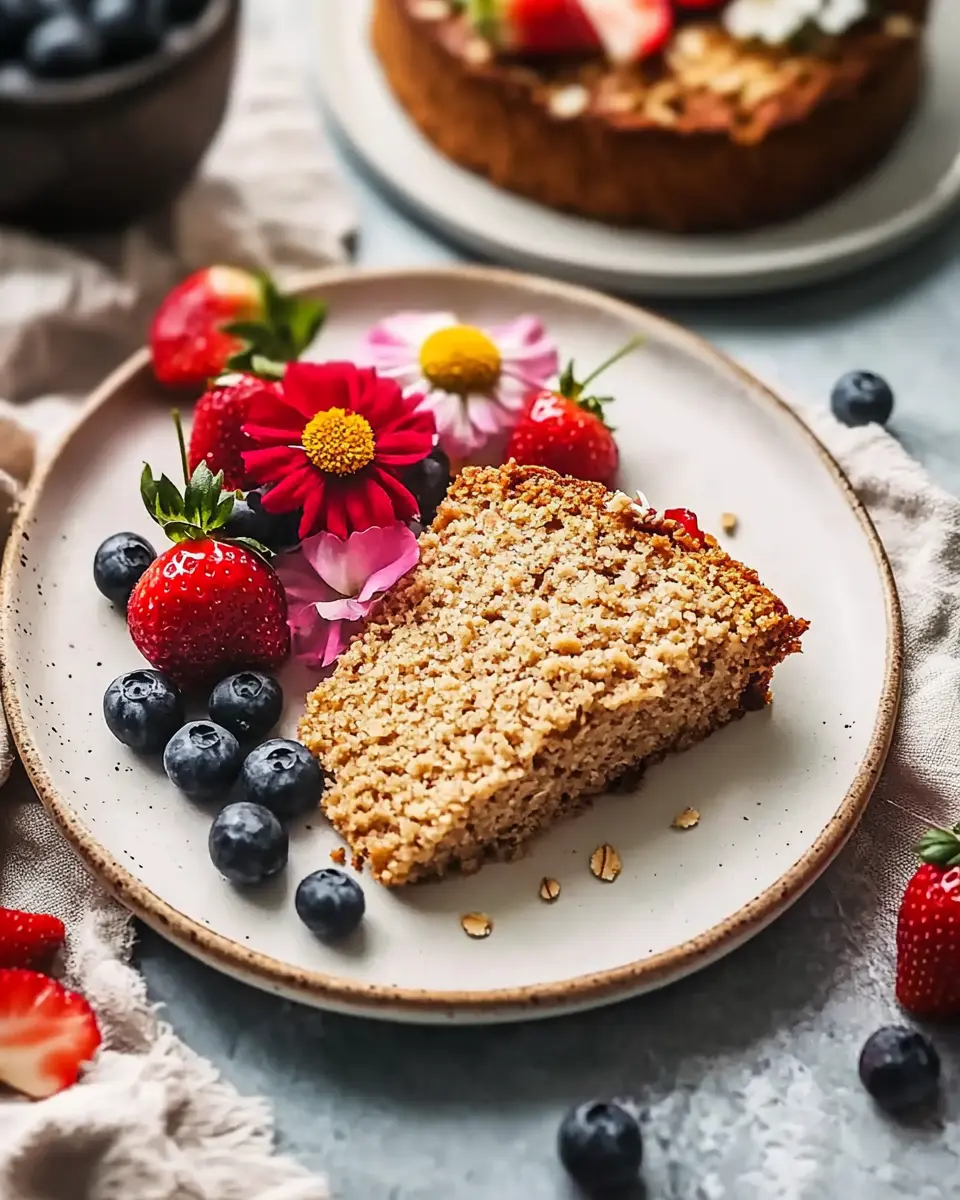 Haferflockenkuchen ohne Zucker und Mehl – Gesund, Saftig & Schnell First Image First Image